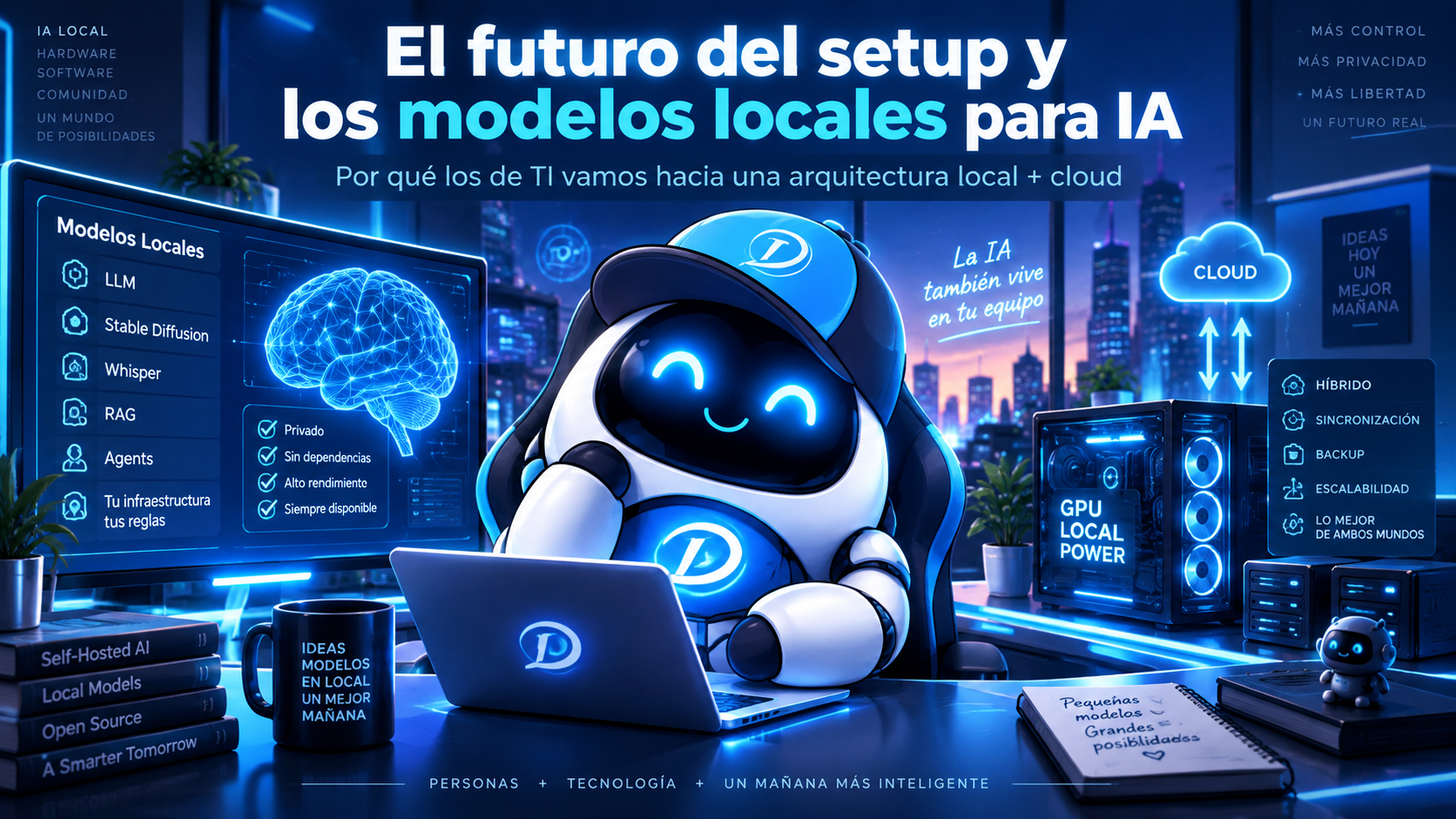 🤖💻 El futuro del setup de TI: de tener un computador potente a tener nuestra propia IA